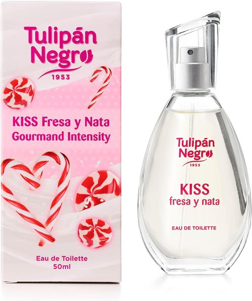 Tulipán Negro EDT KISS jahoda smotana 50 ml