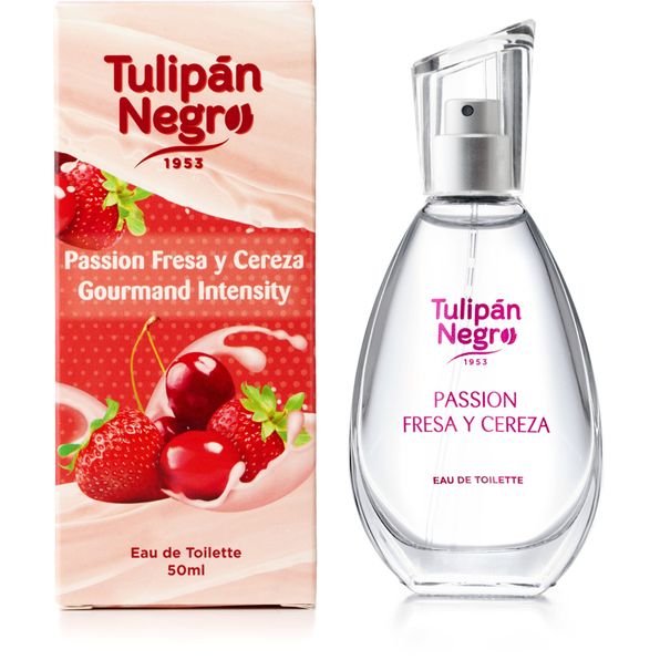 Tulipán Negro toaletná voda čerešňa a jahoda 50 ml